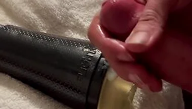 Hard Throbbing Cock Pissing Till I Cum