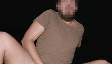 Public Dildo In Park At Night