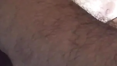 Fat Man Eats Like a Pig While Masturbating