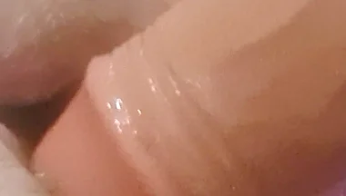 Sloppy big dildo anal with lots of gaping