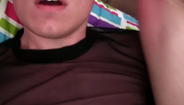 Cum Eating Boy Makes a Mess
