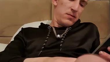Wanking to Gay Porn