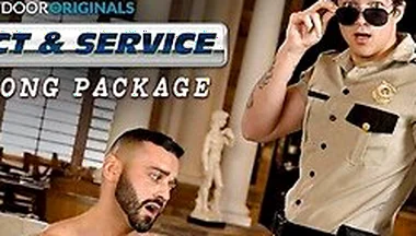 Ill Check This Package Myself - Officer Jayden Marcos Fucks Drew