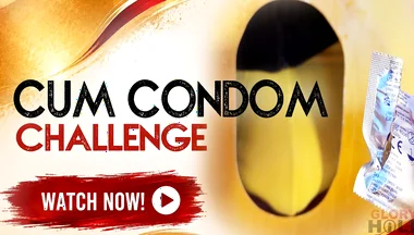 Gloryhole I Drip His Thick Hot Load Straight From the Condom Into My Mouth