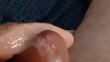 Sunday Night Cum with a Vibrator in Ass