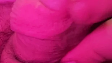 Jerking off My Little Dick Right on the Toilet