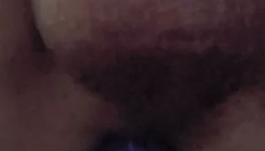Huge Colorful Butt Plug & Stroking Extreme Stretching and Hot Masturbation!
