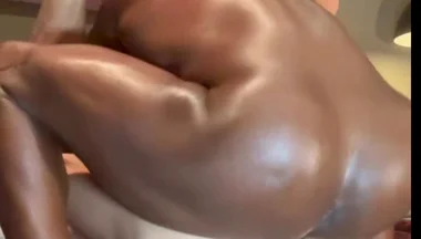 Interracial Bareback Flip Fuck
