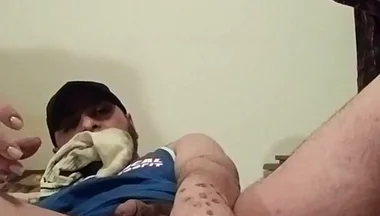 Dirty-j-bro Plays with Dildo. Itching Needs to Be Relieved.