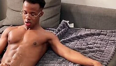 Nick Lewis1 Unleashes Thick Black Cock Blows