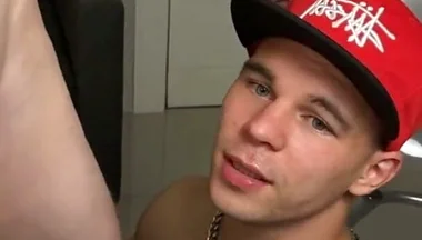 Young Guy Makes Me Suck His Huge Dick