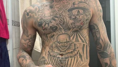 Erick Diaz Showing off His Big Dick