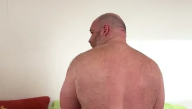 Big Dildo From Behind, Analstretching