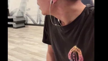 Got Horny in the Gym While Training so I Decided to Take the Risk and Jerk off Hoping to Get Caught
