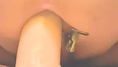 Femboy Analgasm and Prolapse After Dildo Fist Ride