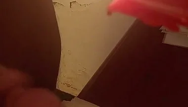 Hot Candle Wax on Cock Cumming