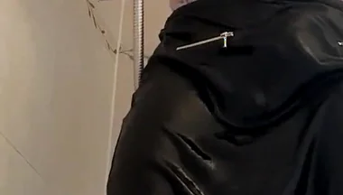 Prostate_play - Crossdresser Showering Clothed