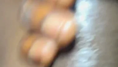 12inches Fat BBC Solo Masturbsting No Hole Around to Handle My Cock