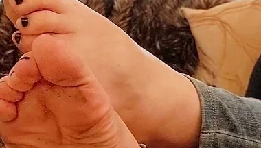 Filthy Feet on the Couch
