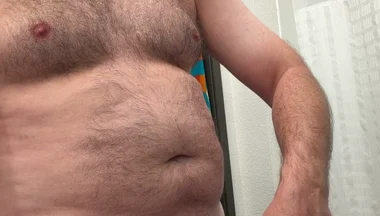 Duke Silver Touches His Beautiful Pecker in the Bathroom