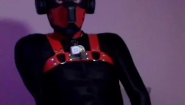 Remote Controlled Puppy Whimpers While Jerking off