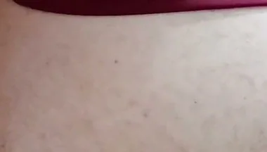 Man Showing His Butt in the Bathroom