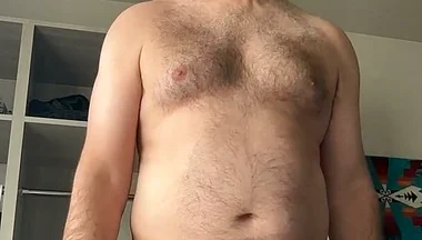 Duke Silver Loves Lifting Weights for the Camera
