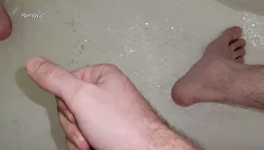 Watch My Peehole as I Pee and Cum with Pee Mixed in My Cum!