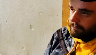 Masturbation and Cumshot in a Yellow Jacket
