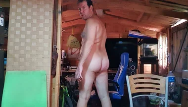 All Naked in Wood Home