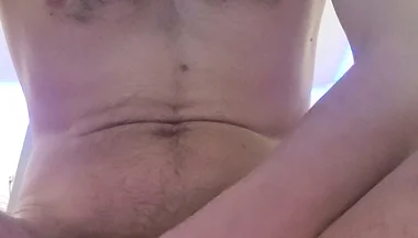 Naked Playing with My Cock While Playing Video Game