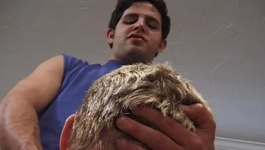 Two Twinks and Two Mature Men Have Intense Anal Fuck and Blow Deep Each Other