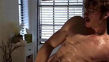 Straight Guy Timothy Champagne Big Load On Abs
