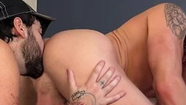College Student 18+ Sebas Stays With Colt Spence Over The Holiday Break And Gets Stuffed