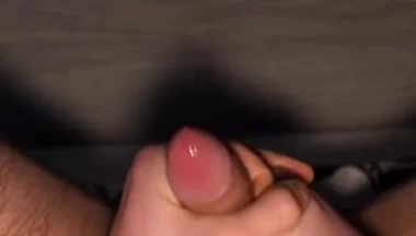 This Guy Loves To Spit On His Dick And Use Saliva Instead Of Lube. Loud Orgasm With A Rubber Vagina