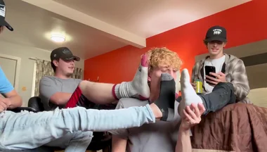 Sneaker boys socks party