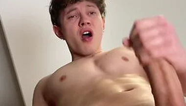 Handsome Boy Moaning While Jerking Off Big Dick / Close Up / Sexy / Hot / Naughty With Boy Next Door