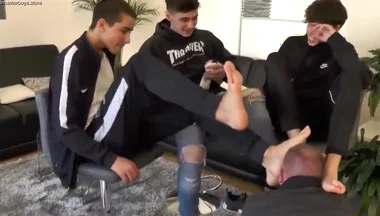 Beer drinking sneaker licking masters