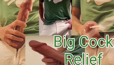 Big Cock Relief From Massive Cumshots