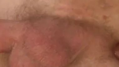 Blonde gay couple