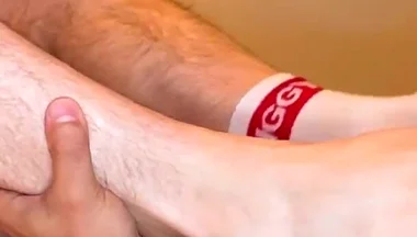 Hair, Feet and Cock