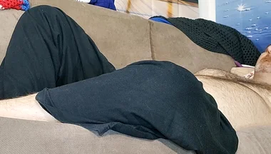 Chubby Daddy Bear Naked Dirty Feet