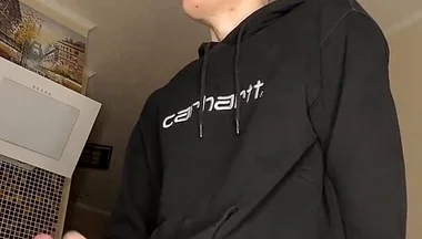 Hot Young Guy’s Cum Play