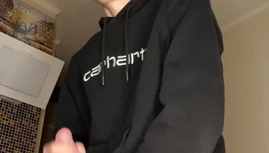 Hot Young Guy’s Cum Play