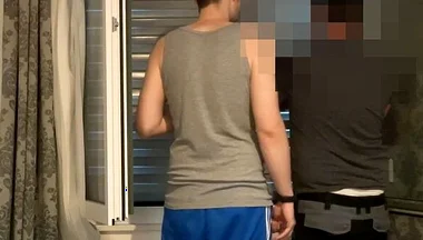 Straight Blind Fitter Was Seduced and Gets a BJ & Fucks a Man for the First Time