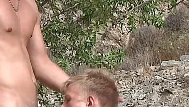 Filling Him up with Piss & Cum
