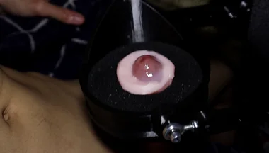 Very Hard Masturbates Big Cock Car for Auto Fucking