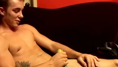 Jacks Off And Creams His Cock In Hot Undies With Cooper Kelly And Kelly Cooper