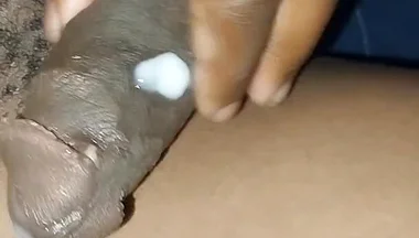 Virgin Asshole and Thick Cum on My Fat Cock