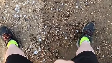 Enjoying Myself at a Very Beach.